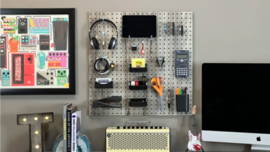 Functional and Stylish Pegboard Shelf Hacks